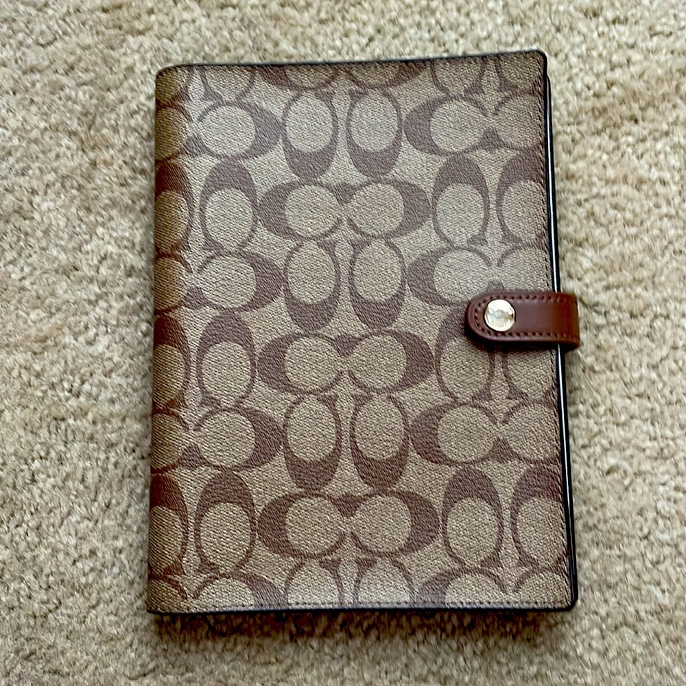 EUC Coach notebook cover & notebook
